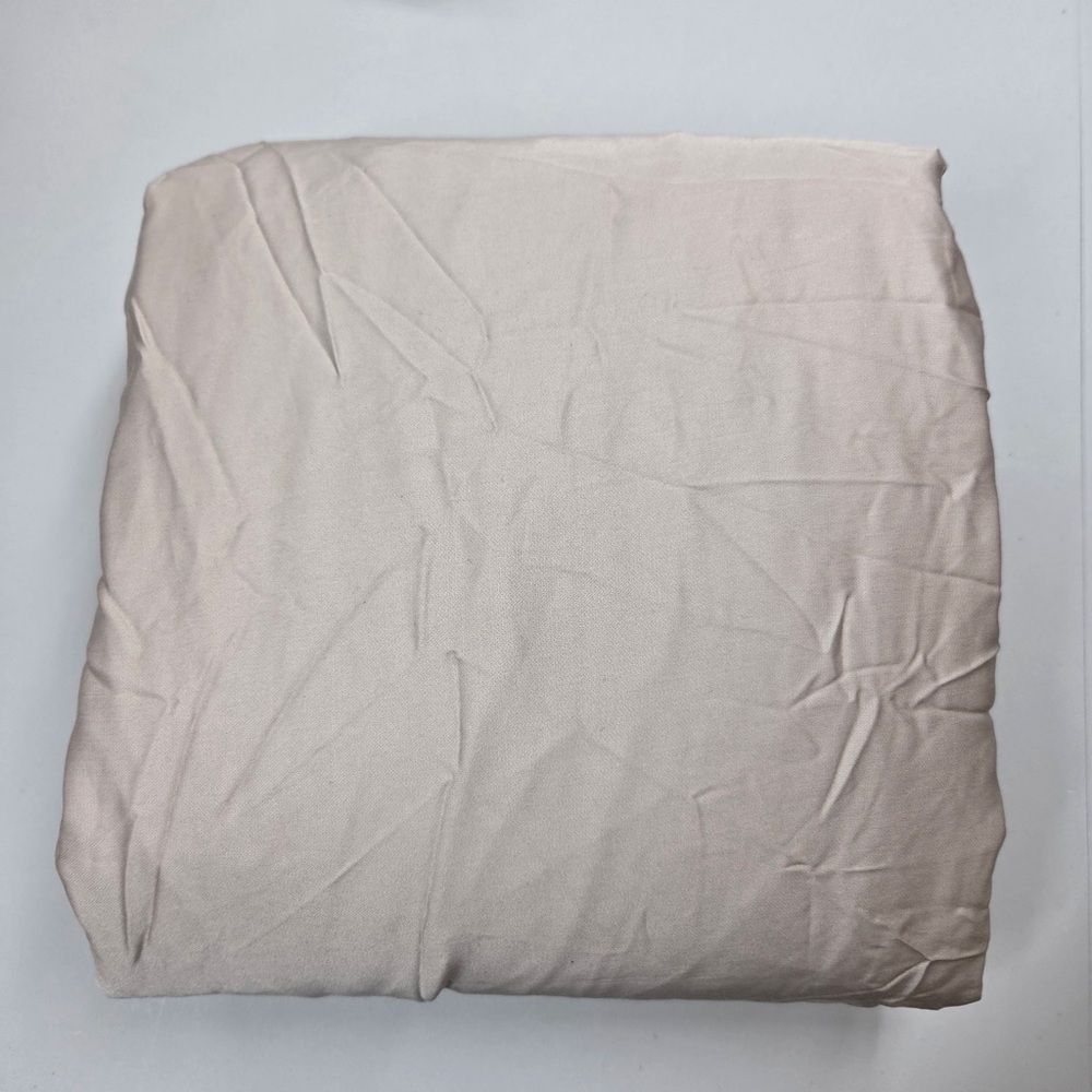 NWOT QUINCE Bamboo Duvet Cover King/Cal King Sand 4913 - Picture 6 of 9